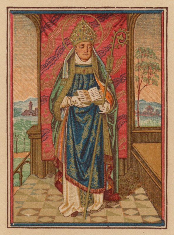 Sanctus episcopus (chromolitho) de Austrian School