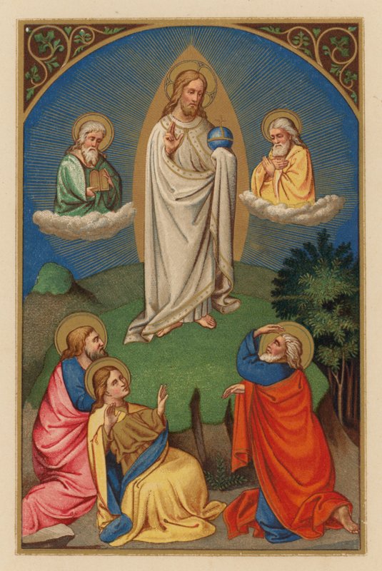 Transfiguratio D N J Chr (cromolito) de Austrian School