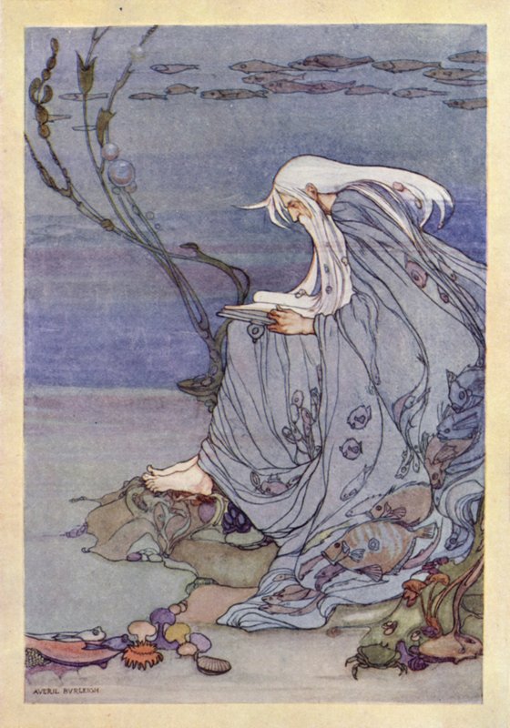 John Keats: Endymion (lito colorido) de Averil Mary Burleigh