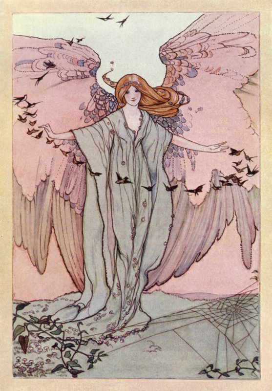 John Keats: Imitation Of Spenser (lito colorido) de Averil Mary Burleigh