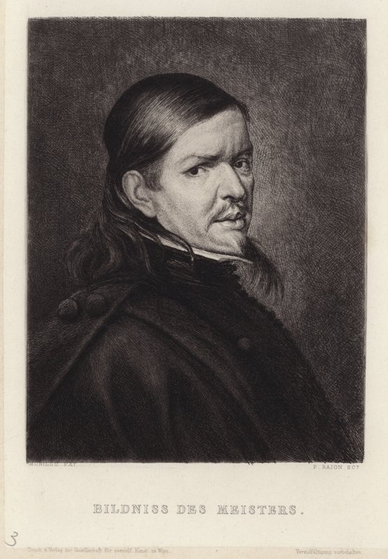 Retrato de Bartolome Esteban Murillo de Bartolomé Esteban Murillo