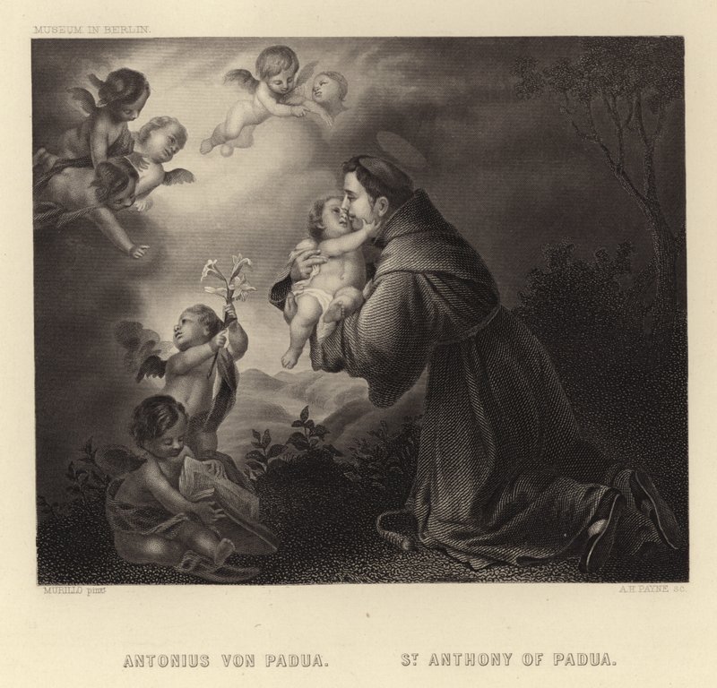 Santo Antônio de Pádua de Bartolomé Esteban Murillo