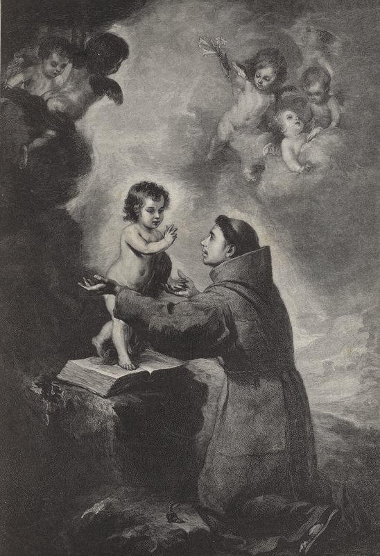 A visão de Santo Antônio de Pádua de Bartolomé Esteban Murillo