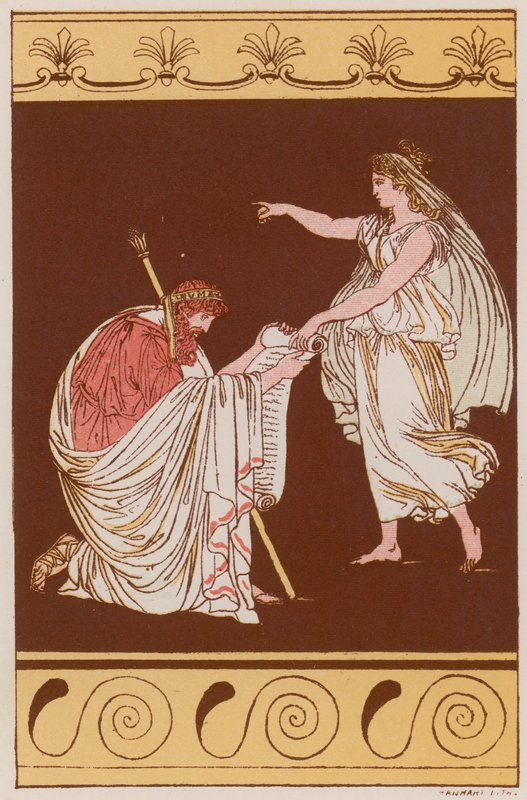 NUMA und a ninfa Egeria de Bartolomeo Pinelli