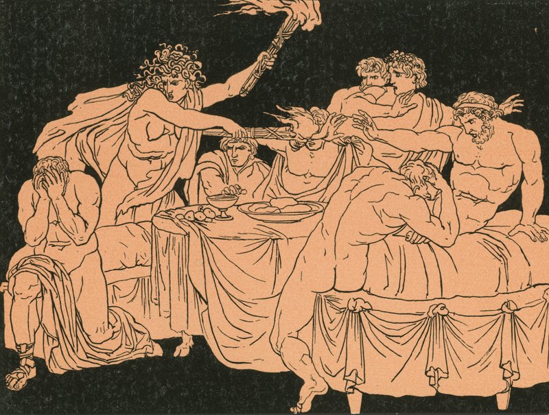 A fúria na festa de Bartolomeo Pinelli