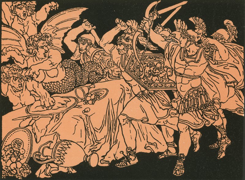 As harpias de Bartolomeo Pinelli