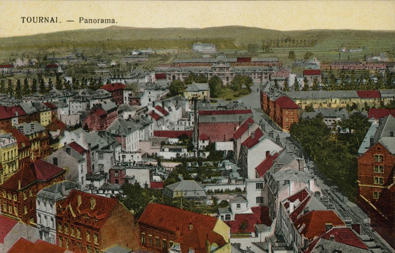 Tournai: Panorama (fotografia a cores) de Belgian Photographer