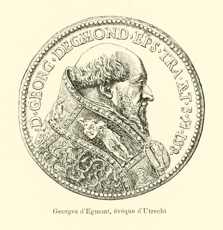 George van Egmond, bispo de Utrecht de Belgian School