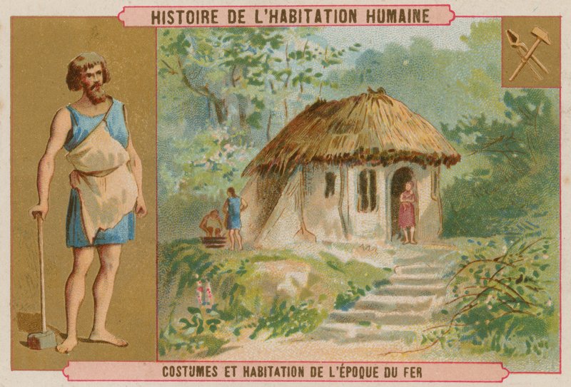 Traje e moradia da Idade do Ferro de Belgian School