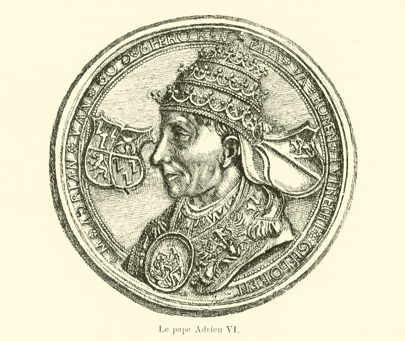 Papa Adrian VI de Belgian School