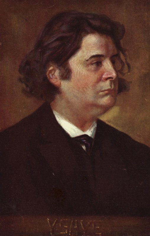 Retrato de Eugene Ysaye de Belgian School