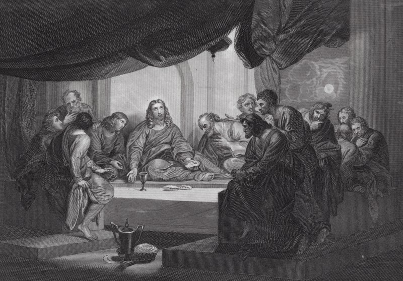 A Última Ceia (gravura) de Benjamin (after) West