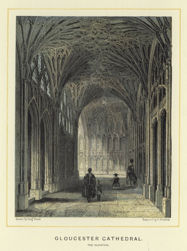 Catedral de Gloucester, os claustros de Benjamin Baud