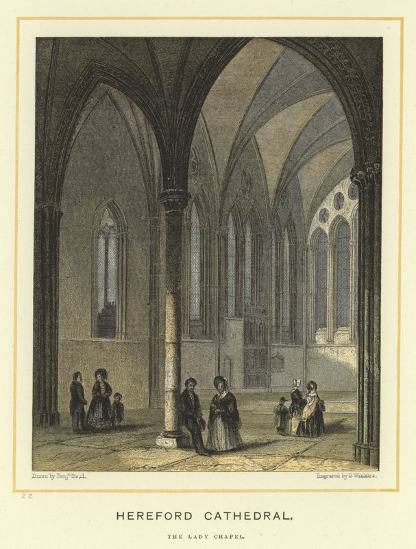 Catedral de Hereford, a capela da senhora de Benjamin Baud