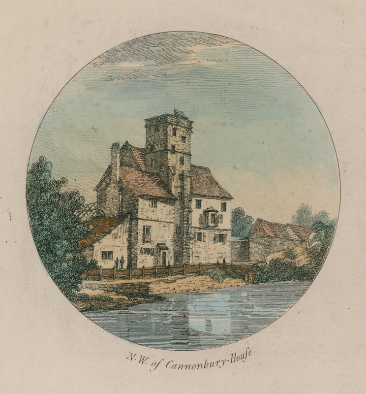Noroeste a oeste de Canonbury House, Islington de Benjamin Green