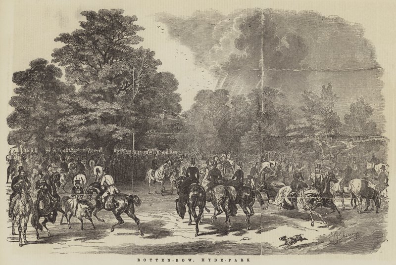 Rotten-Row, Hyde-Park de Benjamin Herring