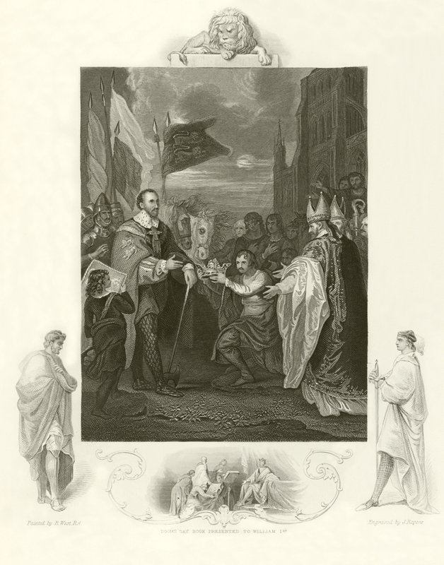 William eu recebo a coroa da Inglaterra de Benjamin West