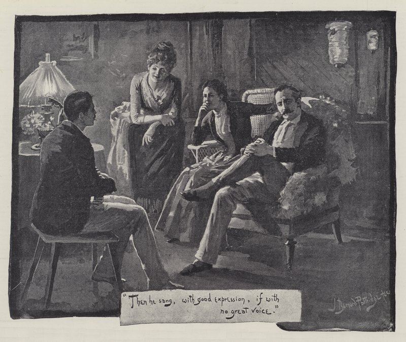 As estranhas aventuras de uma casa-barco, por William Black de Bernard Partridge
