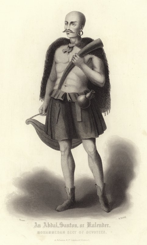 Retrato de um Abdul, Santon ou Calendário de Bernard Picart