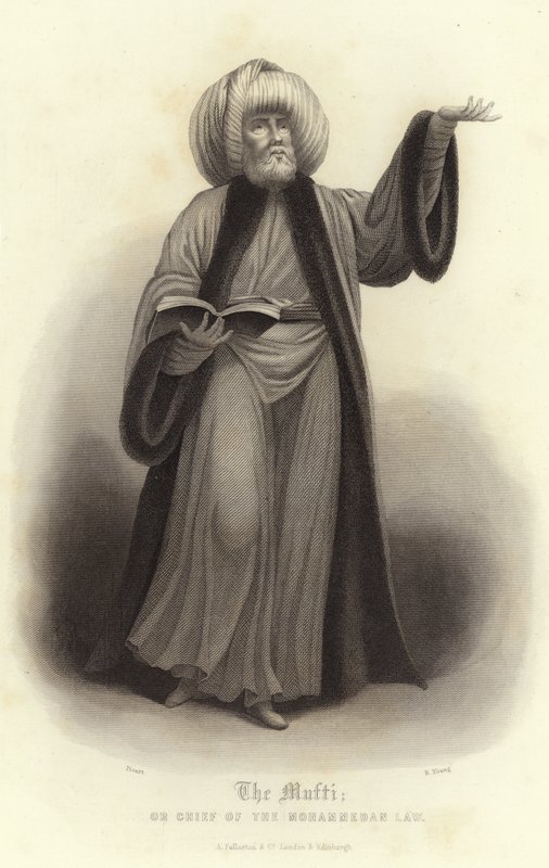 O Mufti ou Chefe da Lei Maometana de Bernard Picart