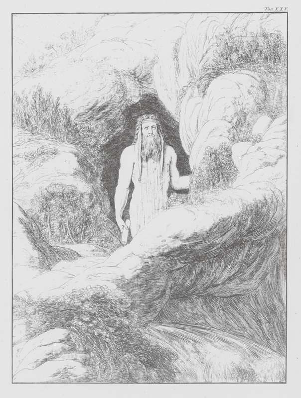 A Divina Comédia de Dante, Inferno (Inferno), Placa XXV (litografia) de Bernhard Schuler