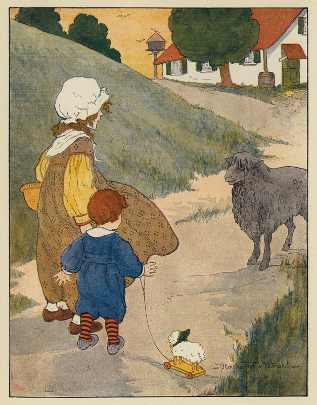 Baa, Baa, Ovelha Negra de Blanche Fisher Wright