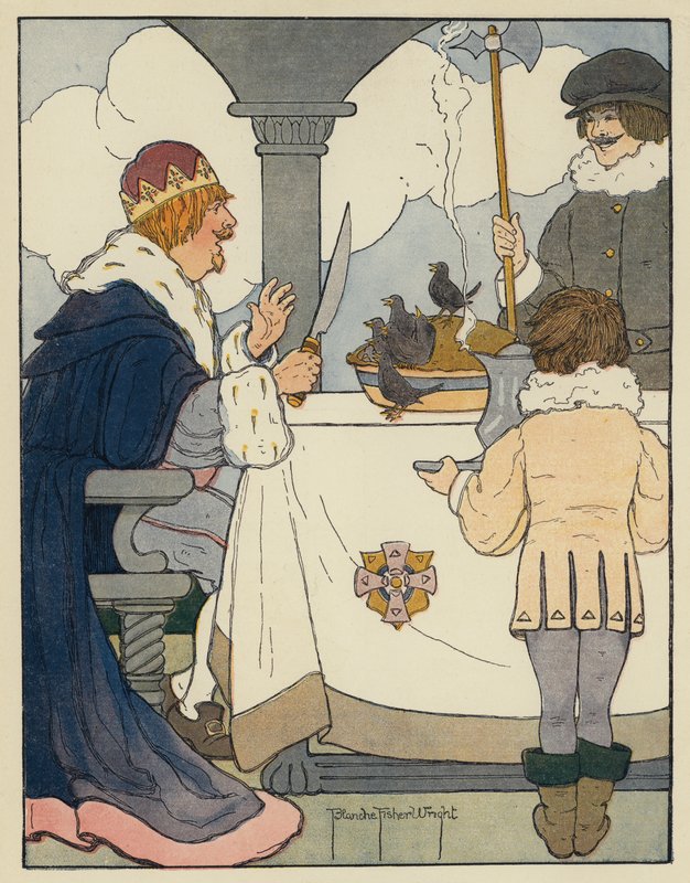 Cante uma canção de Sixpence de Blanche Fisher Wright