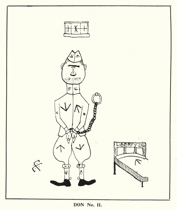Oxford Quips: Don No II (litho) de Bohun Lynch