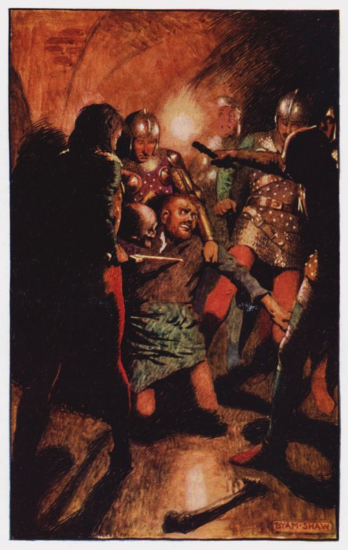 Ilustração para The Cloister and The Hearth de Charles Reade (cor litho) de Byam (after) Shaw
