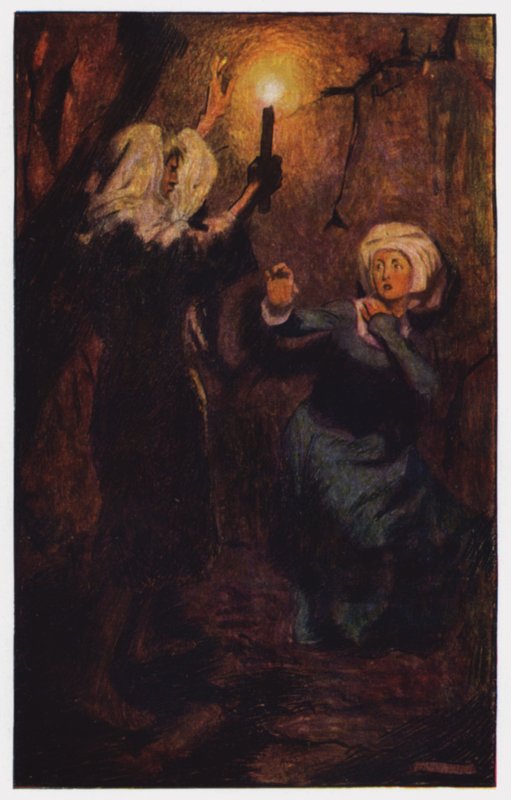 Ilustração para The Cloister and The Hearth de Charles Reade (cor litho) de Byam (after) Shaw