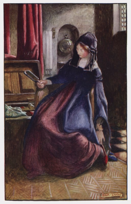 Ilustração para The Cloister and The Hearth de Charles Reade (cor litho) de Byam (after) Shaw