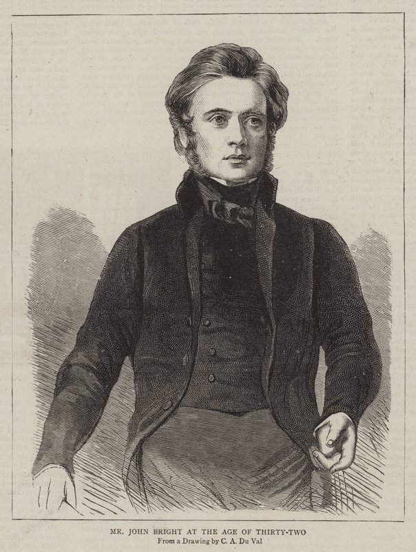 Sr. John Bright na idade de trinta e dois de C. A. du Val and Co.