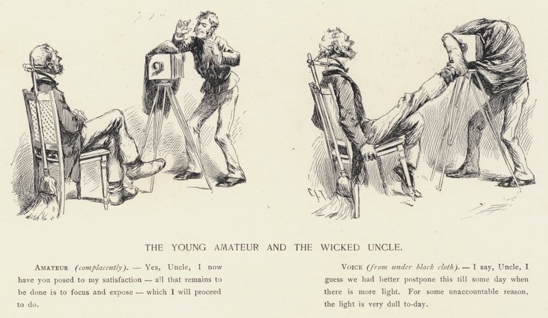 O Jovem Amador e o Tio Malvado (litho) de C.J. Taylor