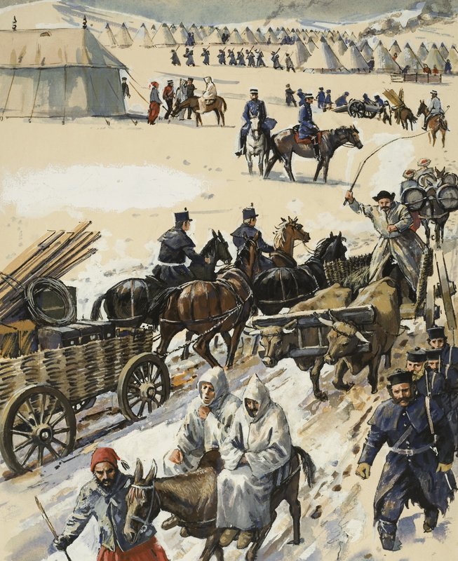 Guerra da Crimeia de C.L. Doughty