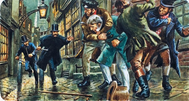 Polícia inicial de C.L. Doughty