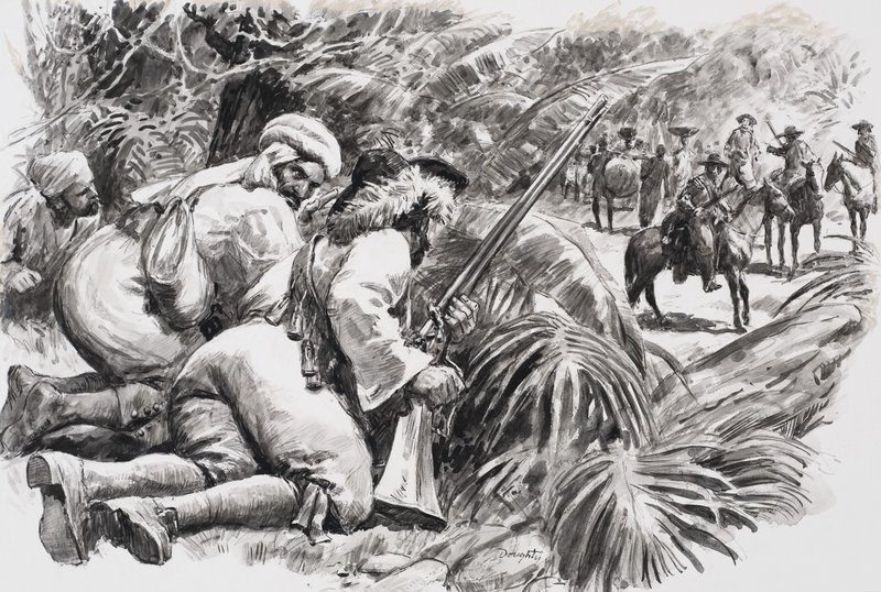 Pistoleiros na selva de C.L. Doughty
