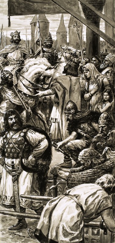 O rei Venceslau da Boémia fez a paz com os alemães sob o reinado de Henrique I de C.L. Doughty