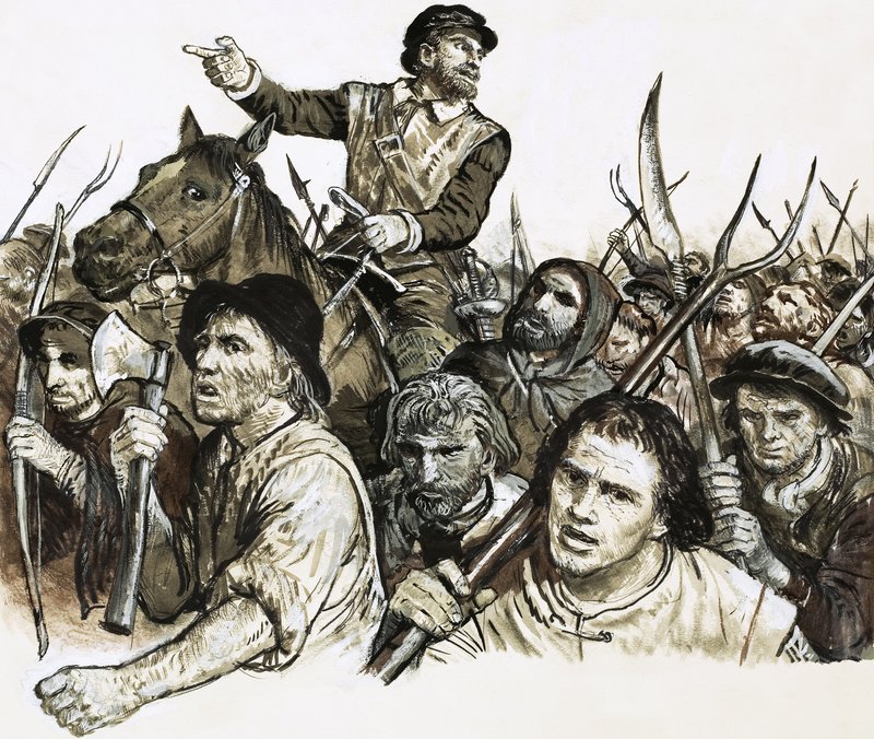 Robert Kett lidera uma revolta de camponeses de C.L. Doughty