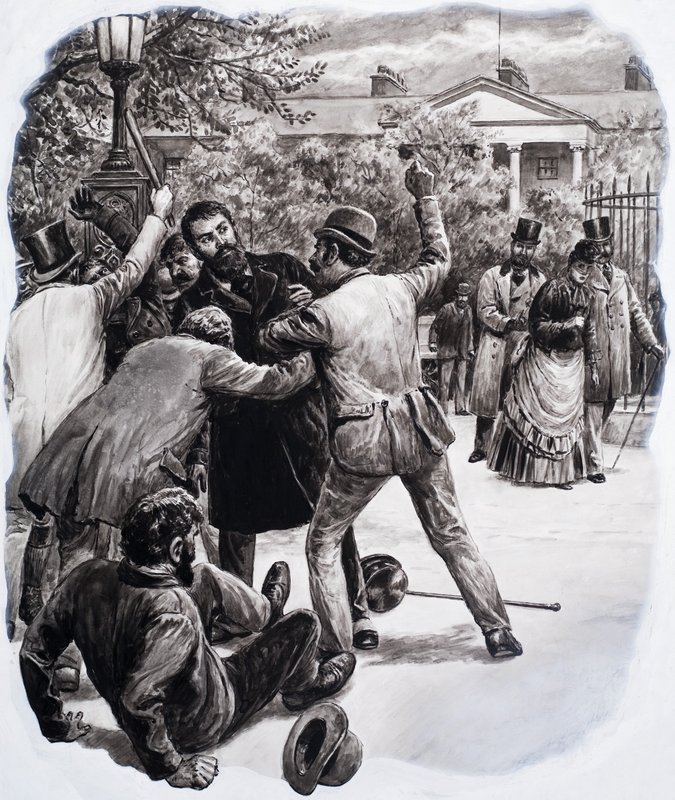 Ataque de rua de C.L. Doughty