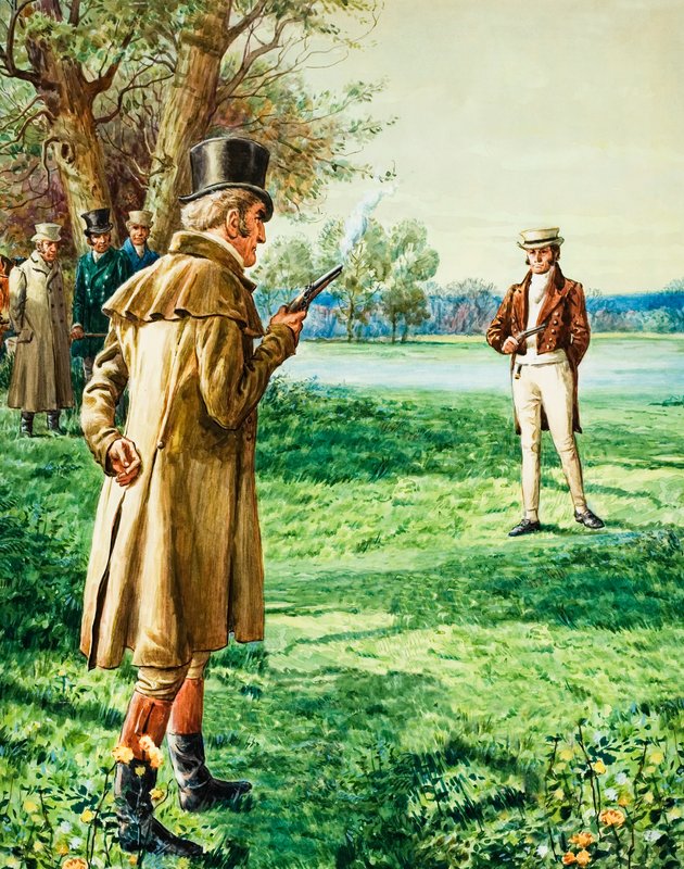 O duelo entre o Duque de Wellington e Lord Winchelsea de C.L. Doughty