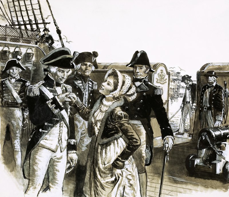 Os Georgianos: Os amantes trágicos. Nelson e Lady Hamilton de C.L. Doughty