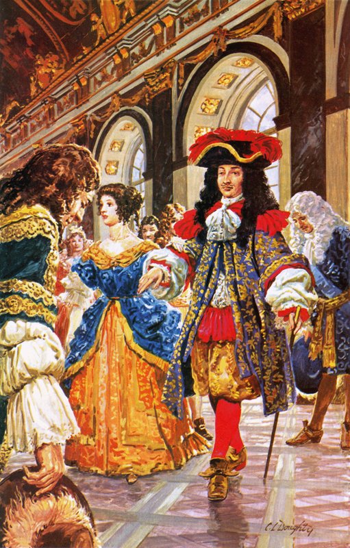 A corte francesa em Versalhes de C.L. Doughty