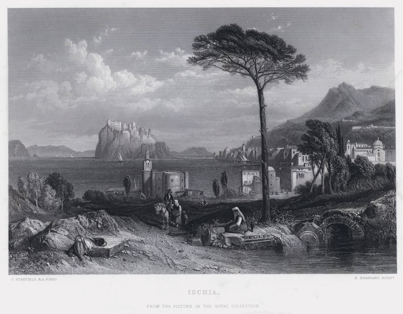 Ischia (gravura) de C. (after) Stanfield