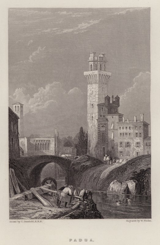 Pádua (cor litho) de C. (after) Stanfield