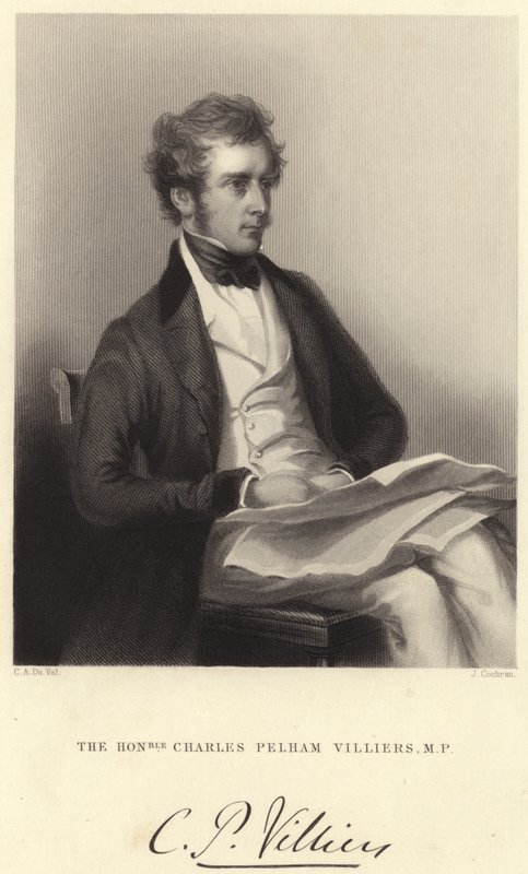 O Honorável Charles Pelham Villiers, M P (gravura) de C. A. du Val and Co.