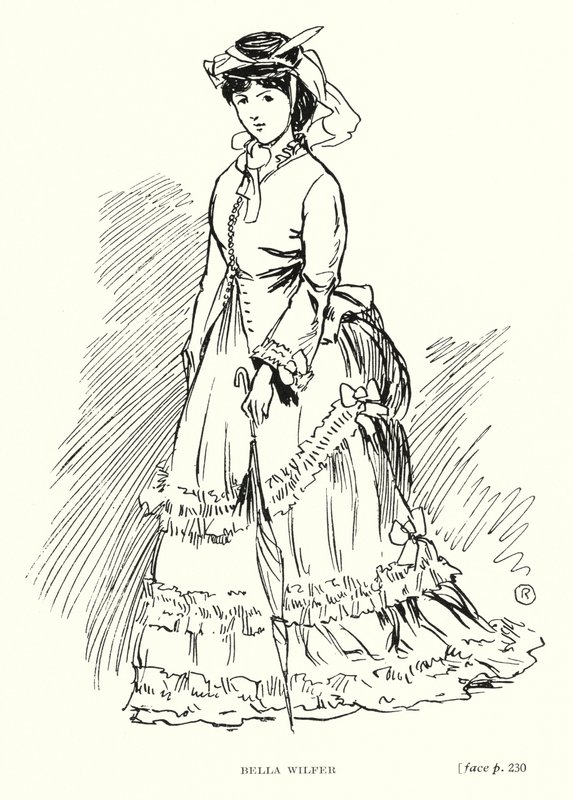 Carácter de Dickens: Bella Wilfer (litho) de Captain Edward Henry Handley Read