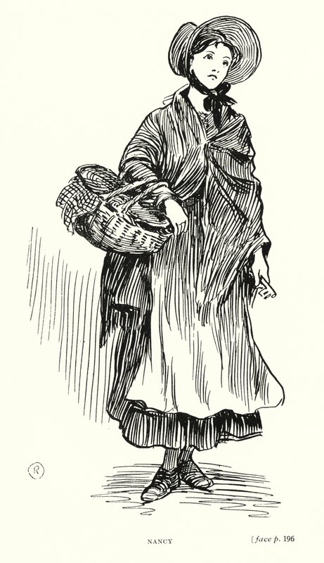 Carácter de Dickens: Nancy (litho) de Captain Edward Henry Handley Read