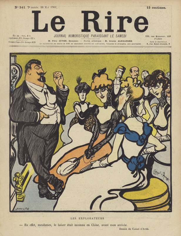 Ilustração para o riso de Caran d Ache
