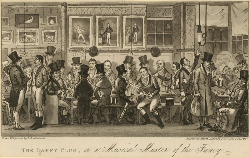 O Daffy Club; ou, um Muster Muster da fantasia de Carl Georg Adolph Hasenpflug