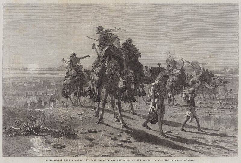 Uma partida de Palmyra de Carl Haag